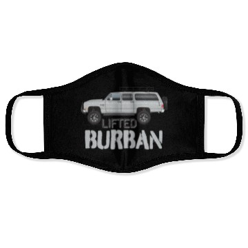 Discover burban Light Silver Face Masks