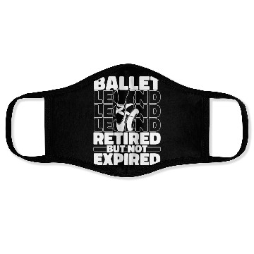Discover Ballet Ballerina Retired Face Masks