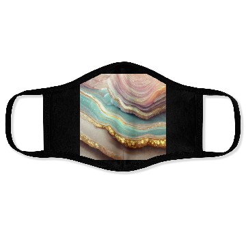 Discover Pastel Agate Geode Stone Face Masks