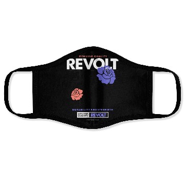Discover Revolt Streetwear Face Masks