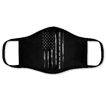 Discover These Colors Don't Run They Reload Face Masks