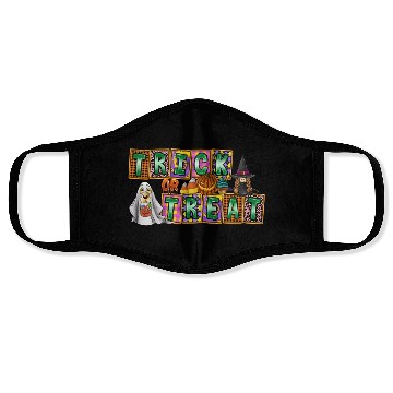 Discover Trick Or Treat Face Masks