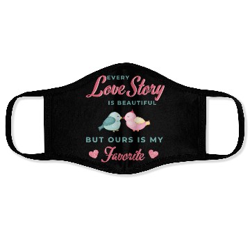 Discover HAPPY VALENTINE DAY❤❤ Face Masks