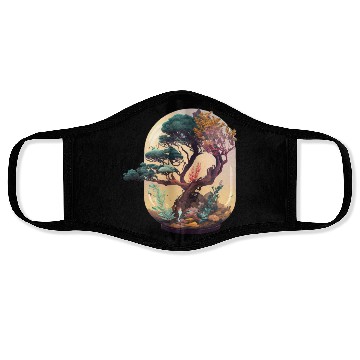 Discover Bonsai Tree Terrarium Face Masks