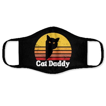 Discover Cat Daddy Face Masks