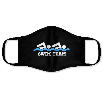 Discover swim team Face Masks