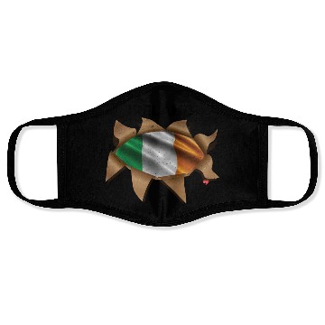 Discover IRELAND FLAG Face Masks