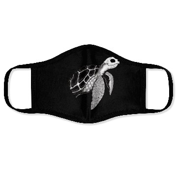 Discover Bone Turtle Streetwear Face Masks