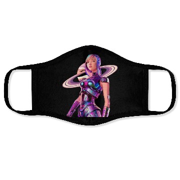 Discover Space Girl 2 Face Masks