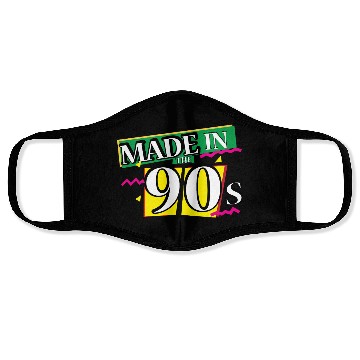 Discover made in 90s Face Masks