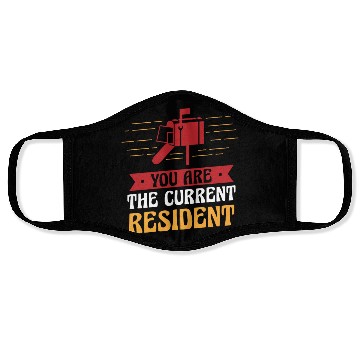 Discover Postal Worker, postal worker, mailman, postman Face Masks