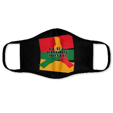 Discover black history month Face Masks