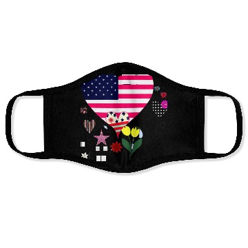 Discover CAT CELEBRATE VALENTINE DAY Face Masks