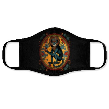 Discover Cute Spider Monkey Animal Lovers Spider Monkey Face Masks