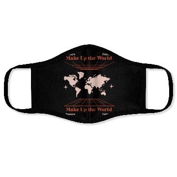 Discover Make Up the World Face Masks
