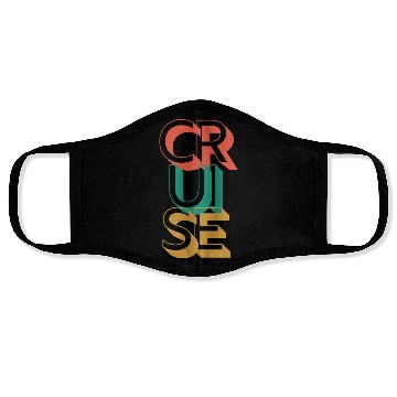 Discover Retro Cruise Face Masks