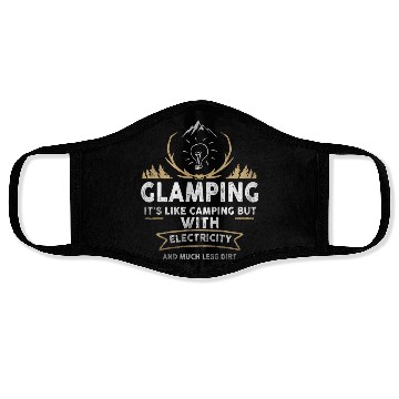 Discover Glamping Definition Glamper Its Like Camping Spark Face Masks