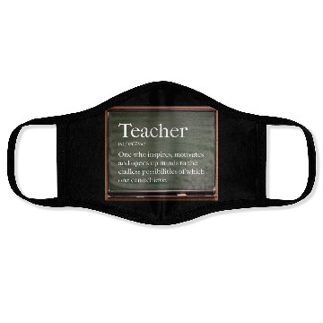 Discover Teacher Face Masks