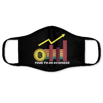 Discover CRYPTO BUSINESS Face Masks