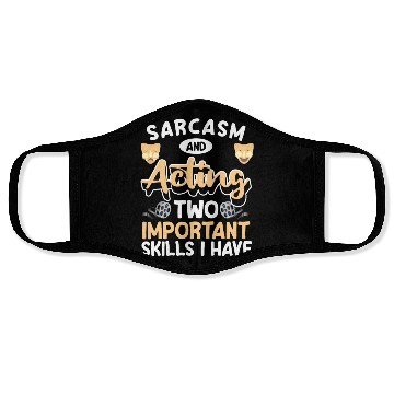 Discover Actor Stage Play Broadway Face Masks