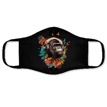 Discover Gorilla DJ Jungle Face Masks