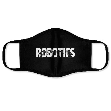 Discover Robot Robotics Engineer Vintage Face Masks