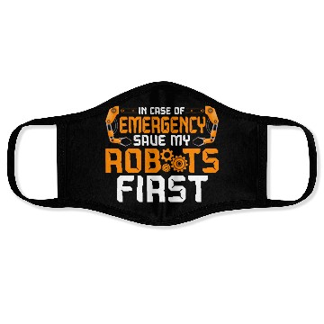 Discover Robot Robotics Engineer Vintage In Face Masks