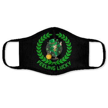Discover St Patricks day special feeling lucky Face Masks