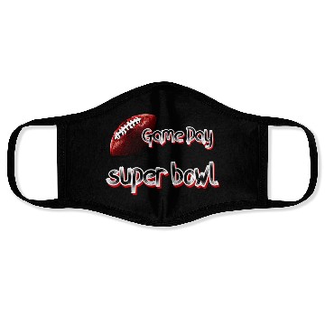 Discover super bowl sunday Face Masks