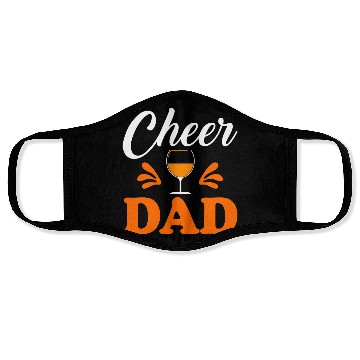 Discover Cheer Dad Face Masks
