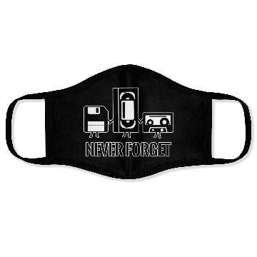 Discover Never Forget 90s Face Masks