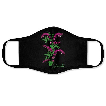 Discover Bleeding heart flower Dicentra Bleeding heart Face Masks