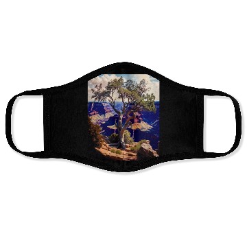 Discover Mountain Hiking Camping Trip National Park Visit Face Masks