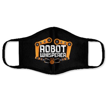 Discover Robot Robotics Engineer Robot Face Masks