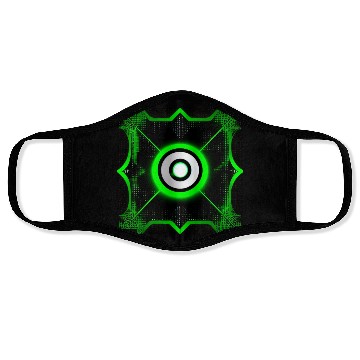 Discover Cyberpunk Inspired Green Theme - The Switch Face Masks
