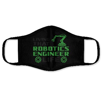 Discover Robot Robotics Engineer Living Face Masks