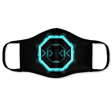 Discover Cyberpunk teleporter 8 Face Masks
