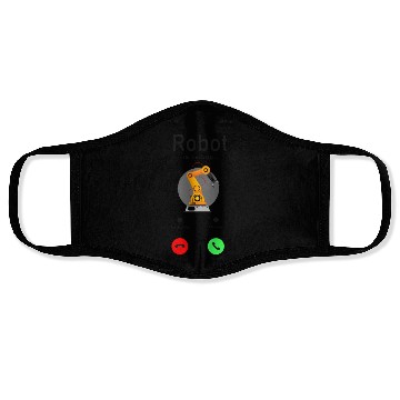 Discover Robot Robotics Engineer Phone Face Masks