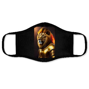 Discover LION KING SOLIDER Face Masks