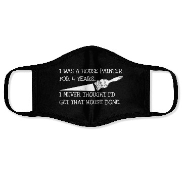 Discover Painter Painting Joke Face Masks