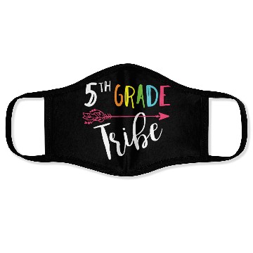 Discover Team 5th Fifth Grade Teacher Tribe Back To School Face Masks