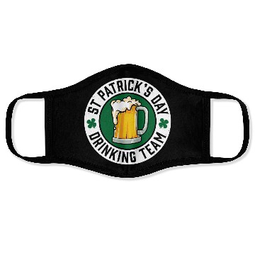 Discover St Patricks Day Drinking Team Beer Face Masks