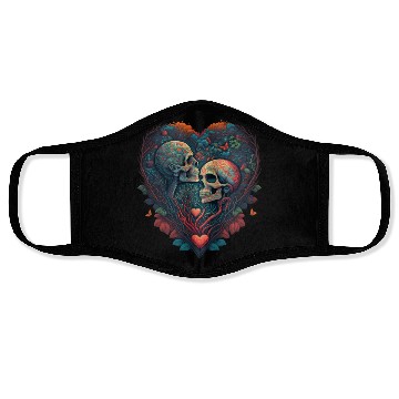 Discover Till Death Do Us Part Face Masks