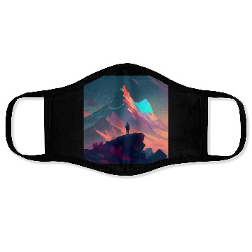 Discover Bluewing Spectral Color Mountain Face Masks