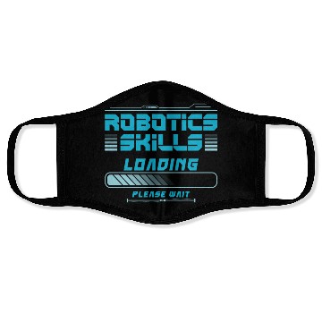 Discover Robot Robotics Engineer Robotics Face Masks