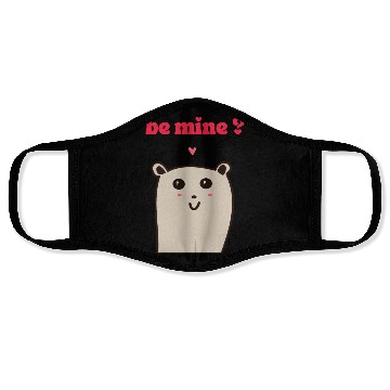 Discover Be Mine Face Masks, Valentine's Day Face Masks