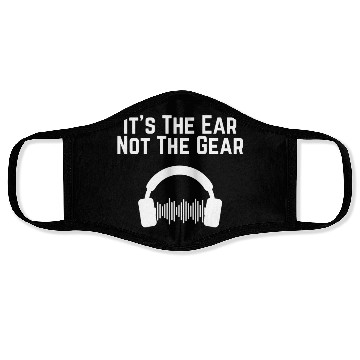 Discover Hilarious Ear Not Gear Composer Musicians Audio Face Masks