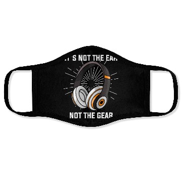 Discover Hilarious Ear Not Gear Composer Musicians Audio Face Masks