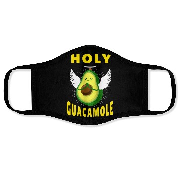 Discover holy guacamole for new avocado lover Face Masks