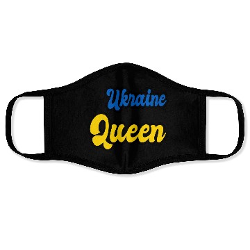 Discover Ukraine Queen Face Masks